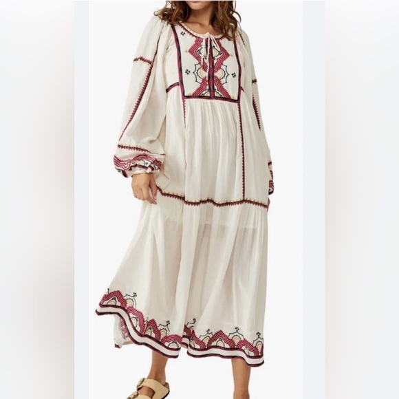 FREE PEOPLE SWEET ESCAPE Maxi NWT XS could fit up to a Medium - Picture 9 of 12